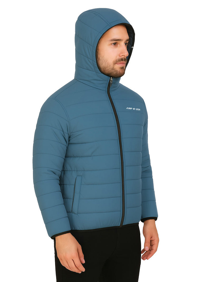 JUMP USA Men Water Resistant Bomber Jacket