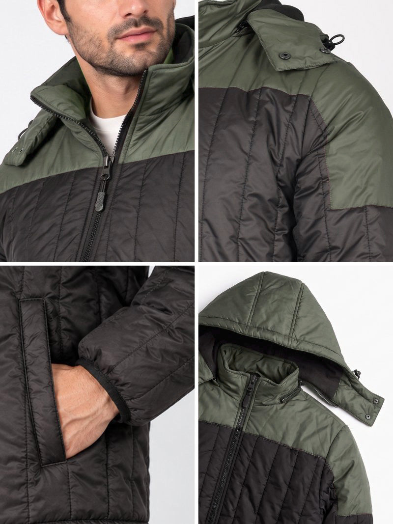 Jump USA Men's Arctic Divide Puffer Jacket