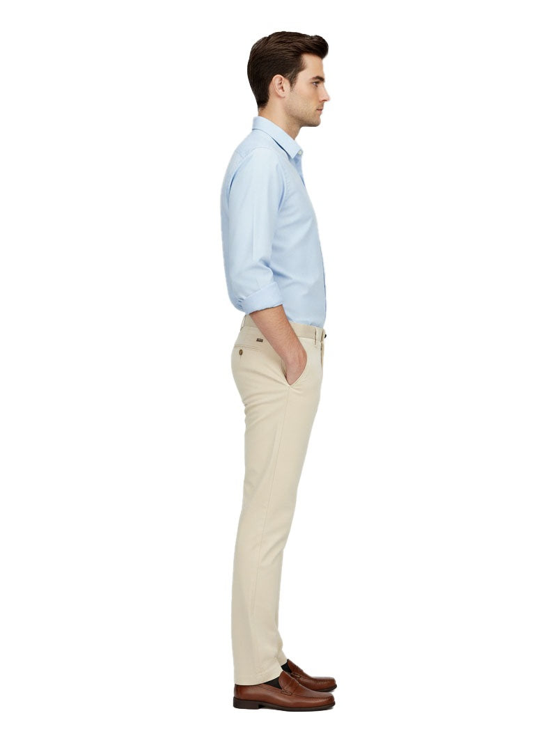 JUMP USA Men's Premium Slim Fit Sustainable Chinos
