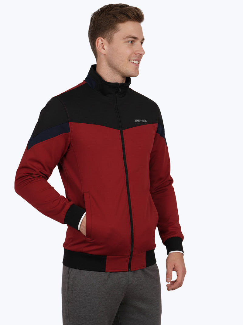 JUMP USA Men’s Colorblock Sports Jacket