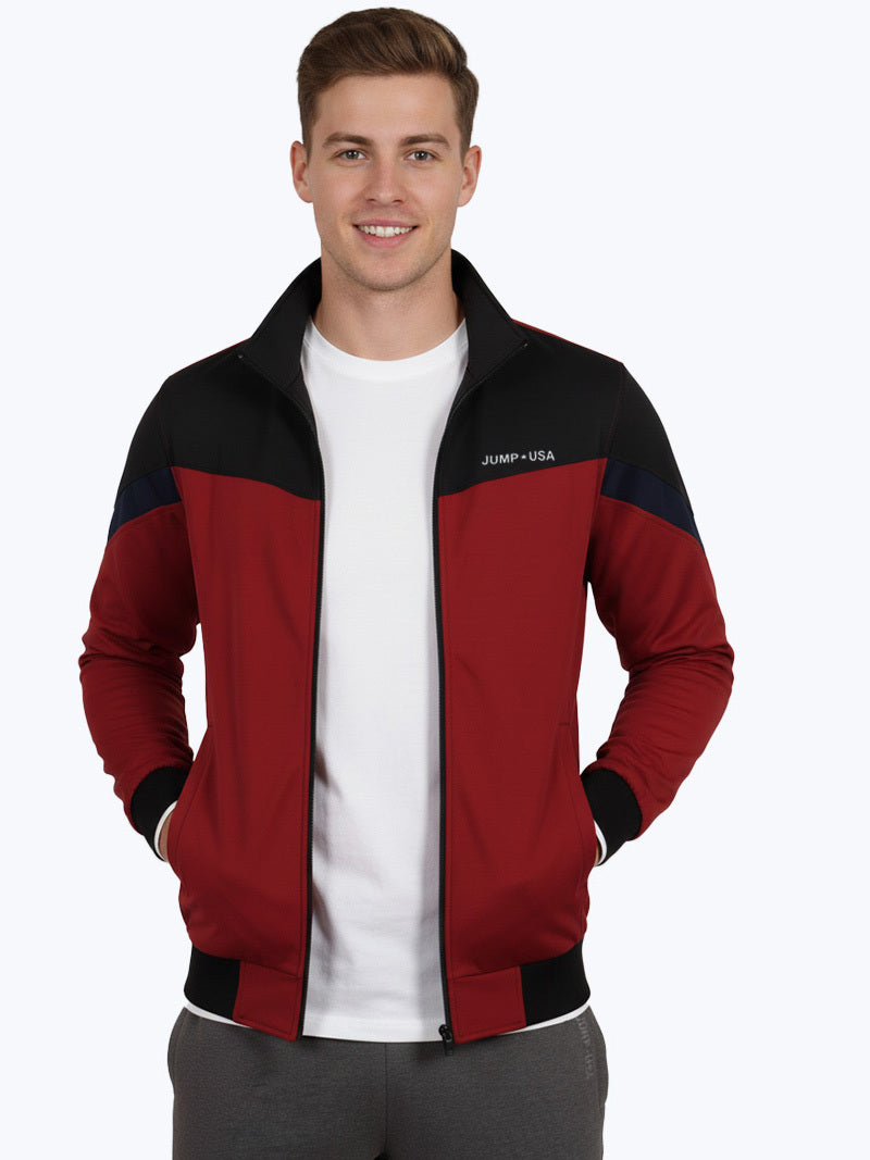 JUMP USA Men’s Colorblock Sports Jacket