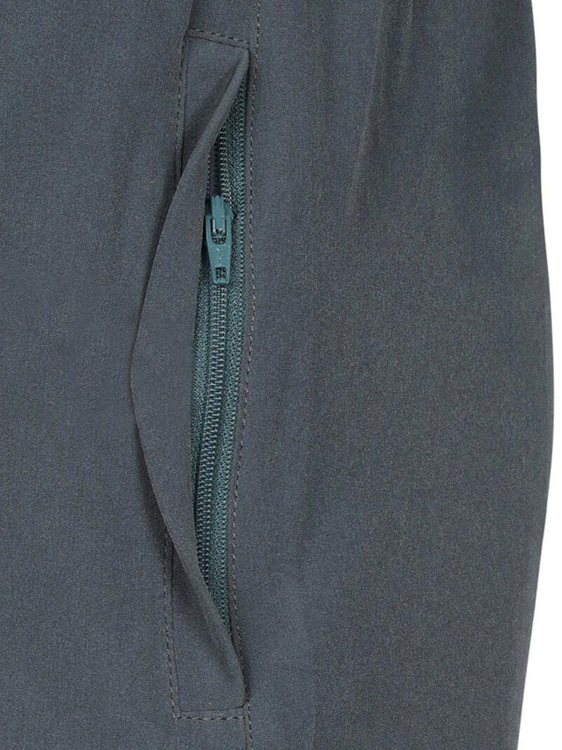 JUMP USA Men Charcoal Solid Regular Fit Sports Shorts