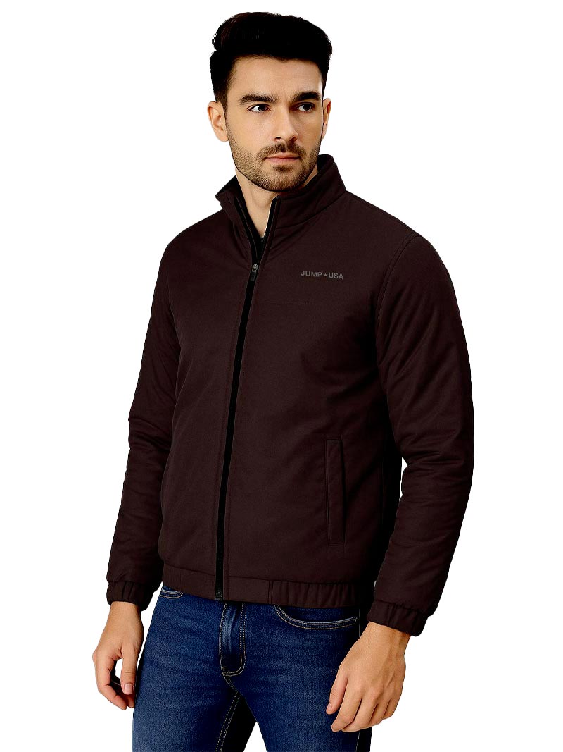 JUMP USA Men's Zip-Up Winter Jacket