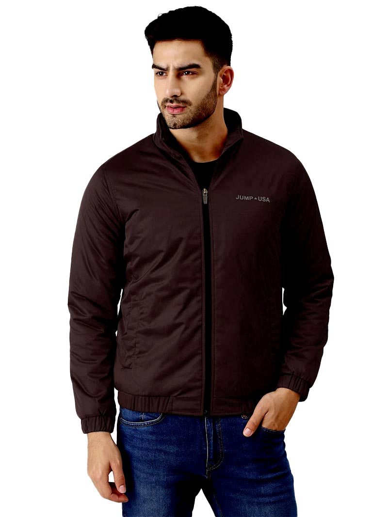 JUMP USA Men's Zip-Up Winter Jacket