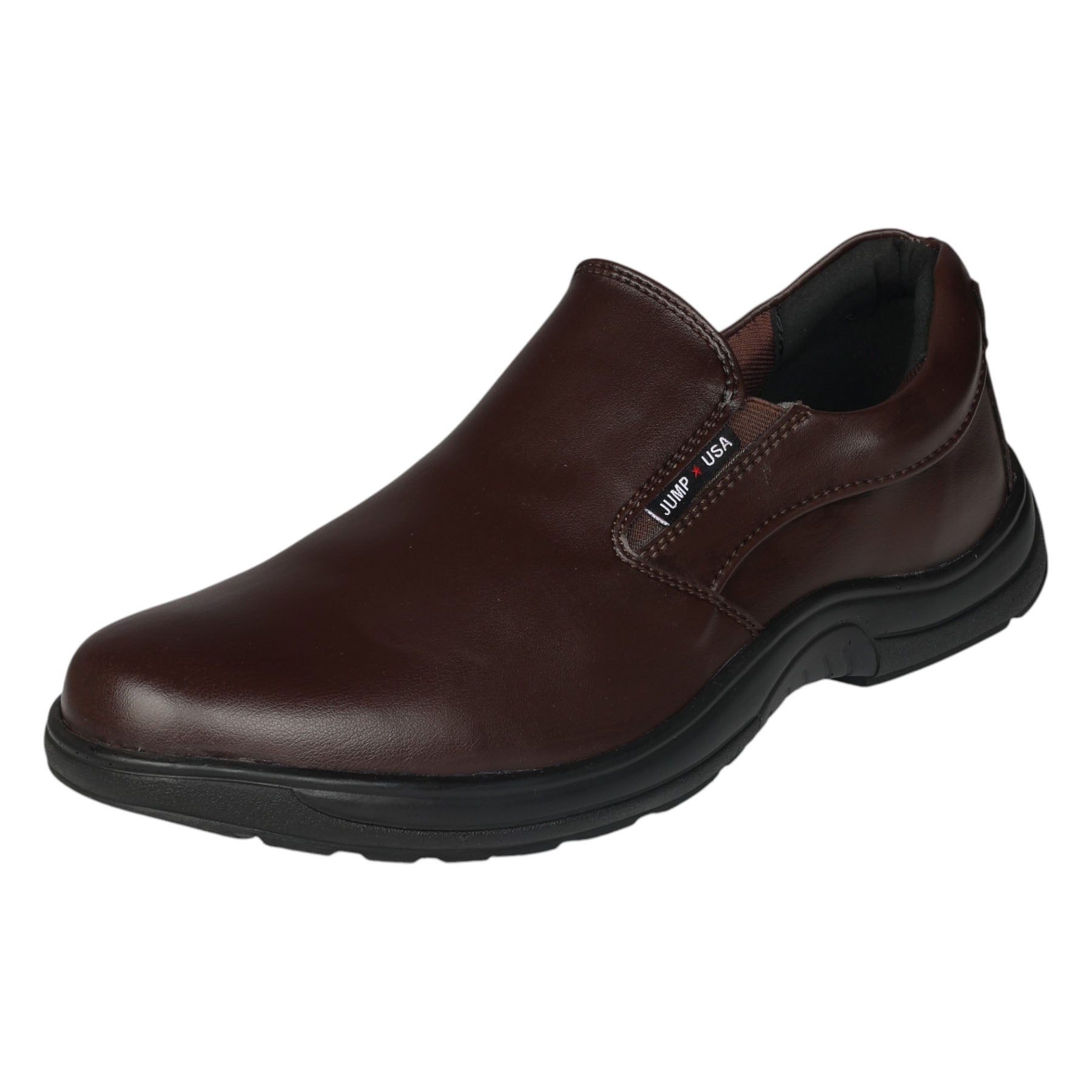 JUMP USA Mens C.H BROWN SlipOn Formal Shoes