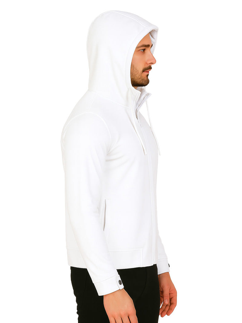 JUMP USA Winter Jacket for Men – Soft Fleece & Detachable Hood