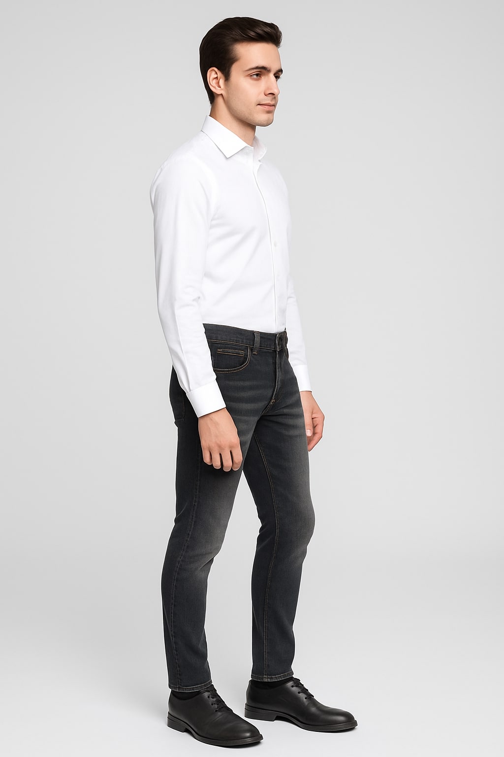 JUMP USA Men Everyday Comfort Mid RiseLight Fade Straight Fit Jeans