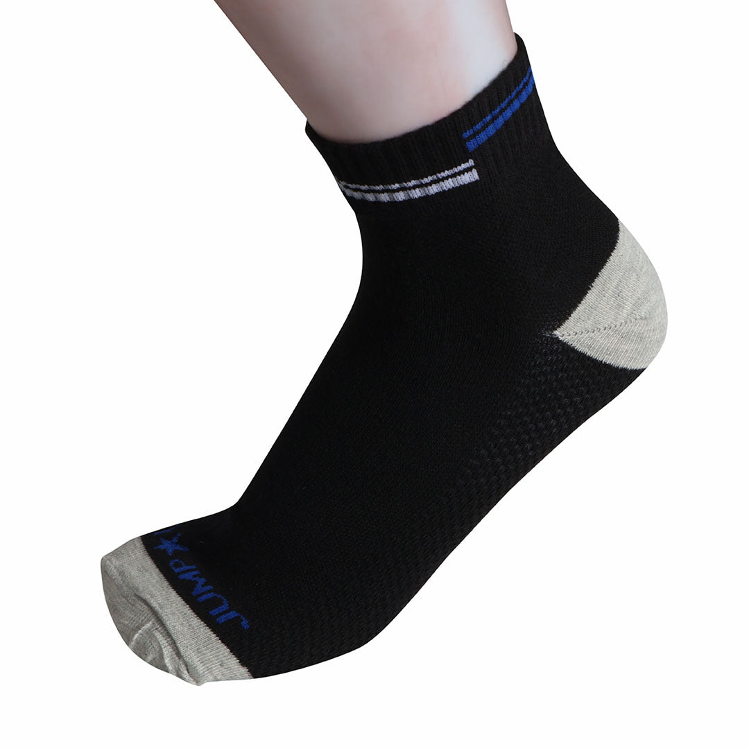 Jump Usa Men'S Pack Of 3 Ankle Length Socks
