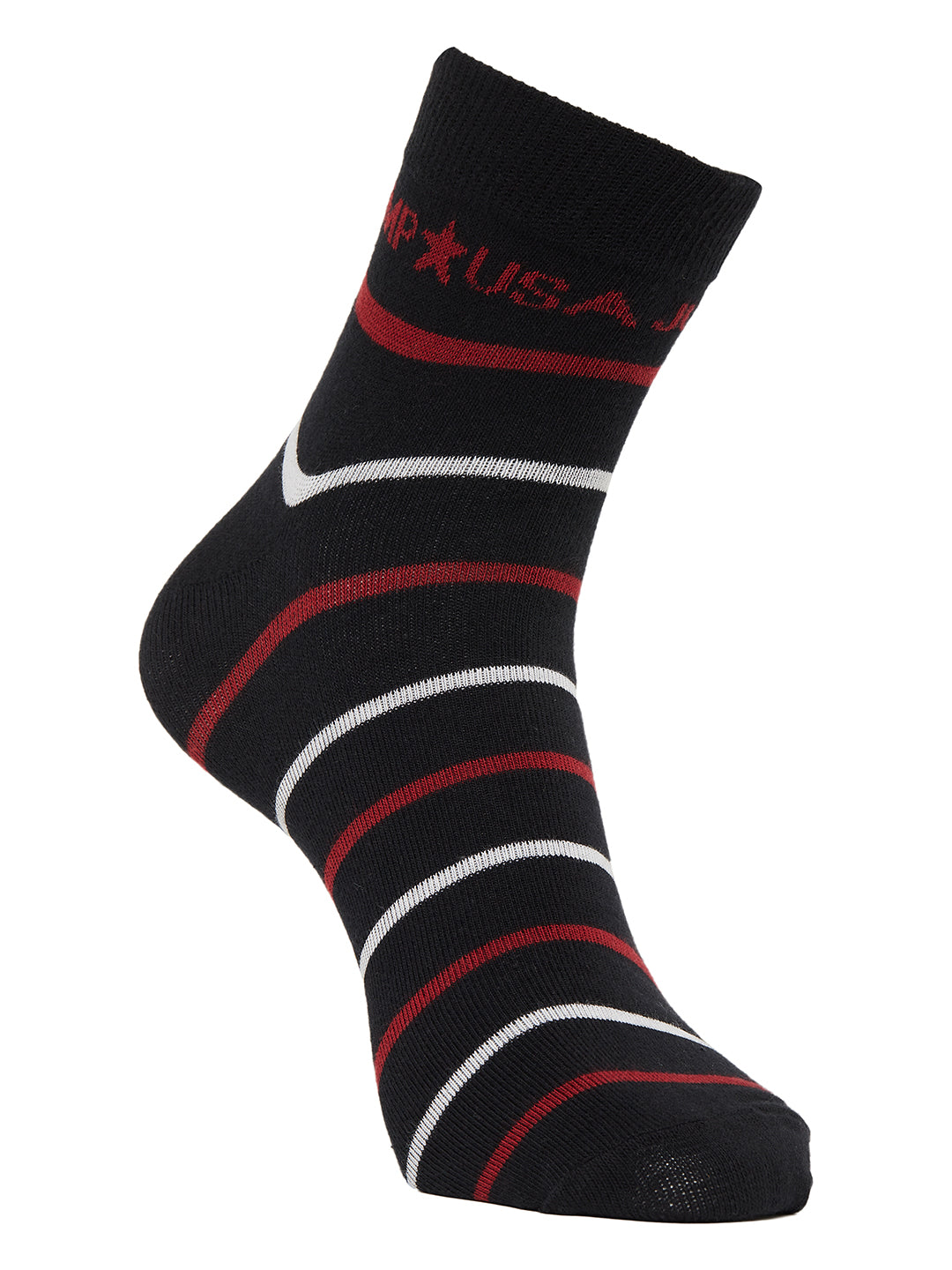 Jump Usa Men'S Pack Of 3 Ankle Length Socks