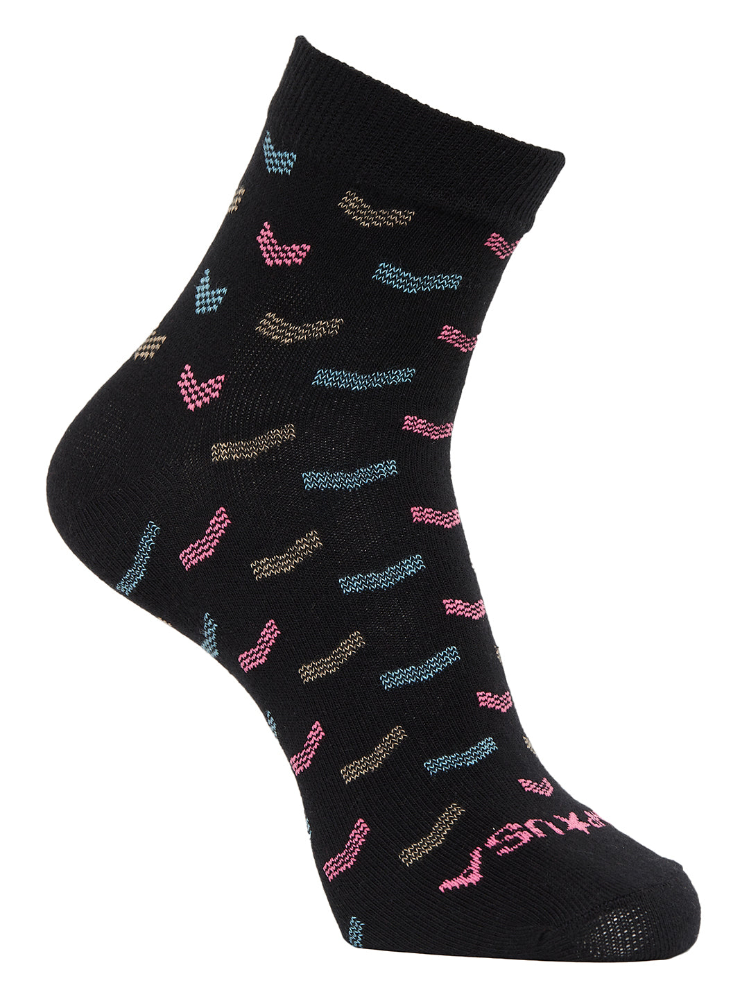 Jump Usa Women'S Pack Of 3 Ankle Length Socks