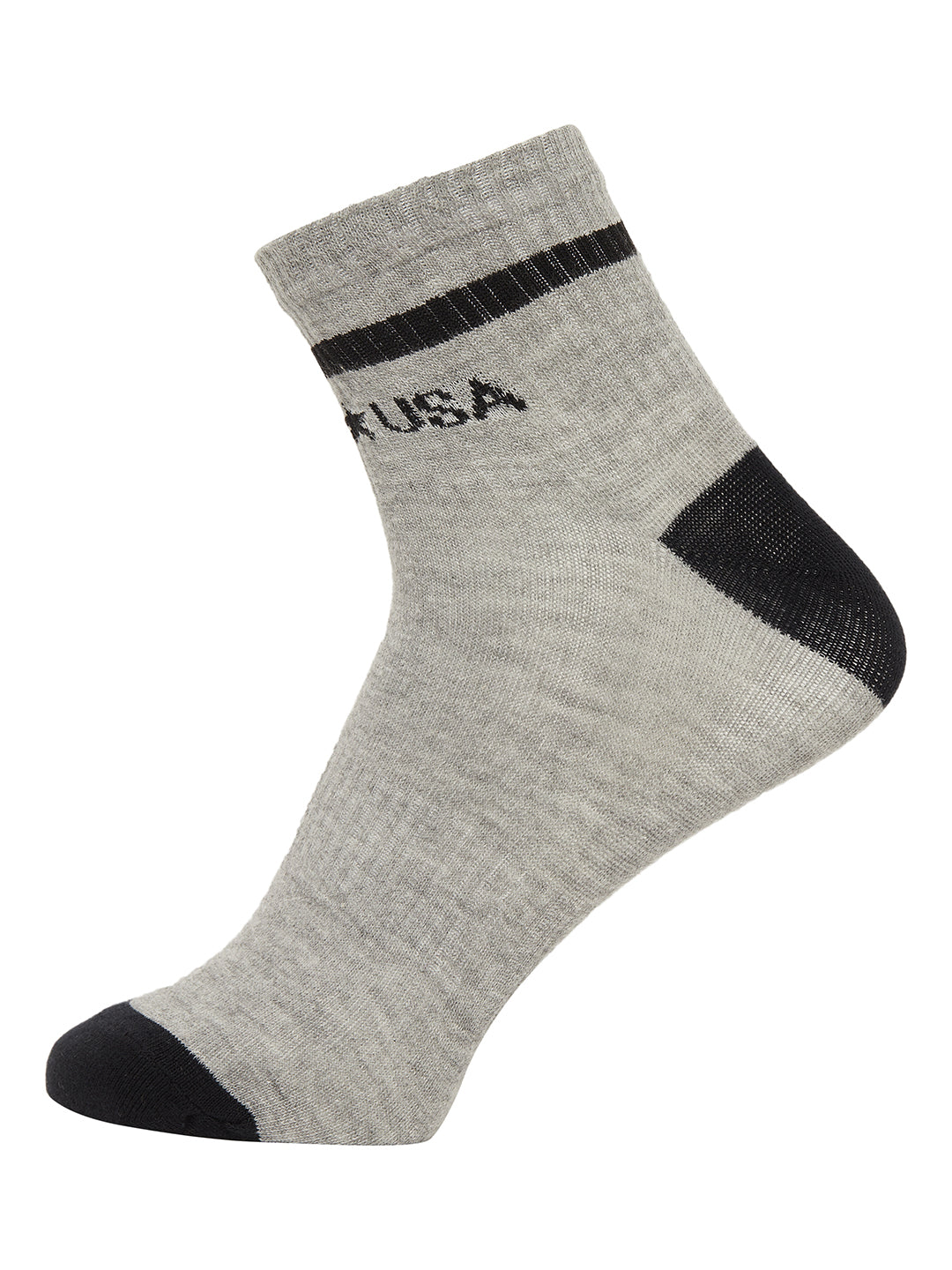 Jump Usa Men'S Pack Of 3 Ankle Length Socks