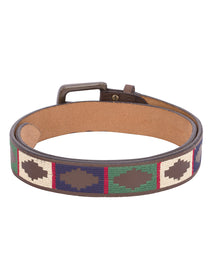 Men Brown Leather Belt - JUMP USA