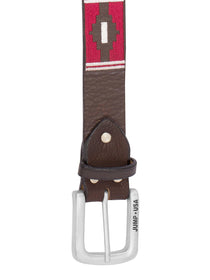 Men Brown Leather Belt - JUMP USA
