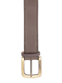 Men Brown Leather Belt - JUMP USA