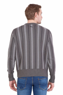 Men Full Sleeve Cotton Sweater - JUMP USA (1568782254122)