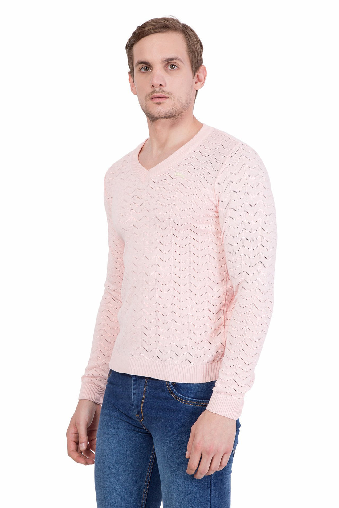 Men Full Sleeve Cotton Sweater - JUMP USA (1568782483498)