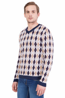 Men Full Sleeve Cotton Sweater - JUMP USA (1568782516266)