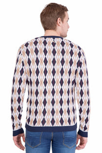 Men Full Sleeve Cotton Sweater - JUMP USA (1568782516266)