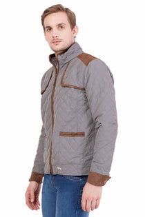 Men Full Sleeve Polyester Zipper Jacket - JUMP USA (1568782778410)