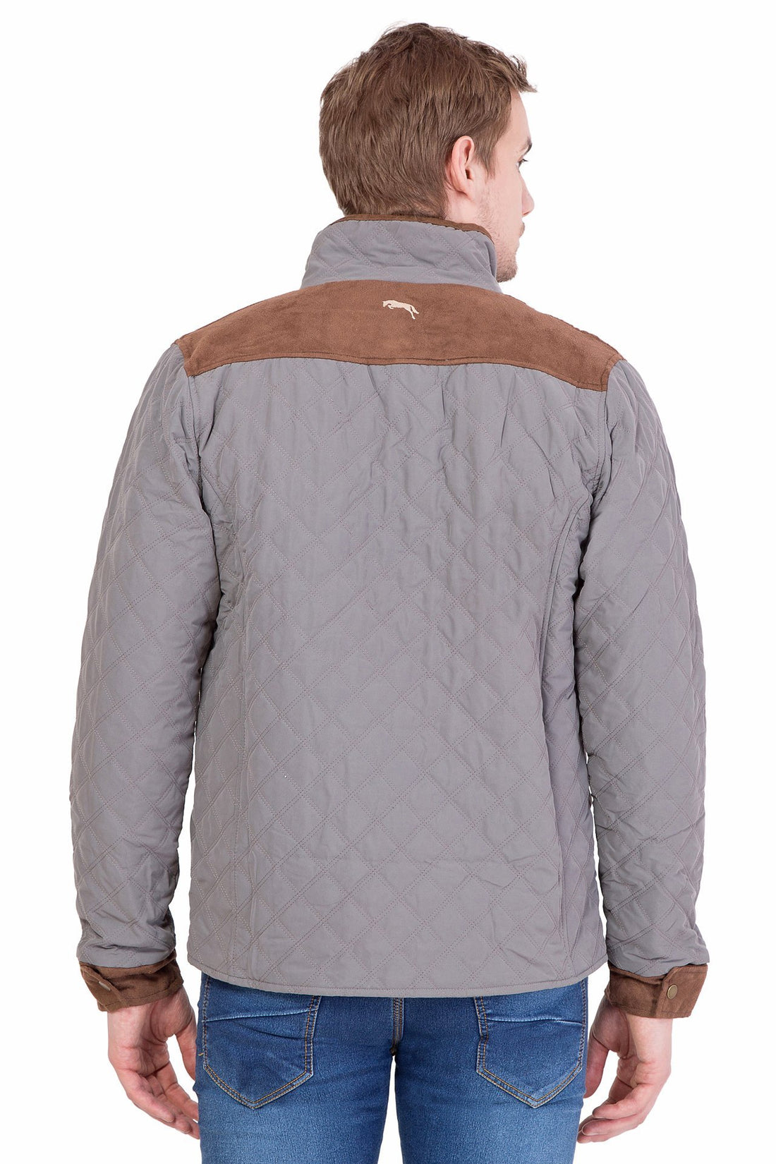 Men Full Sleeve Polyester Zipper Jacket - JUMP USA (1568782778410)