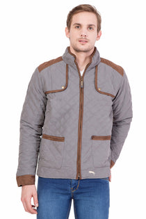 Men Full Sleeve Polyester Zipper Jacket - JUMP USA (1568782778410)