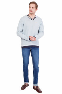 Men Full Sleeve Cotton Sweater - JUMP USA (1568783761450)