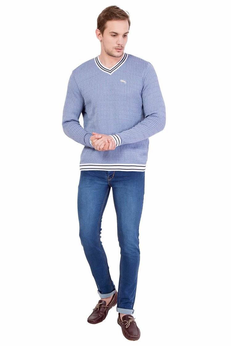 Men Full Sleeve Sweater - JUMP USA (1568784580650)