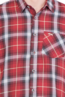 Men Full Sleeve Regular Fit Multicolor Shirt - JUMP USA (1568784973866)