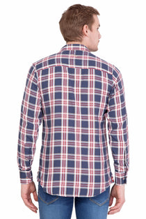 Men Full Sleeve Slim Fit Multicolor Shirt - JUMP USA (1568785399850)