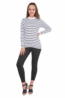 Womens Full Sleeves Cotton Casual Sweater - JUMP USA (1568785924138)