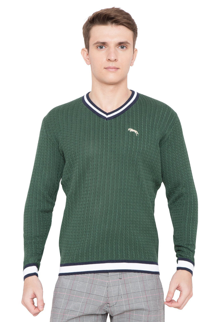 Men Regular Fit Cotton Casual Hunter Lightweight Sweater - JUMP USA (1568778223658)