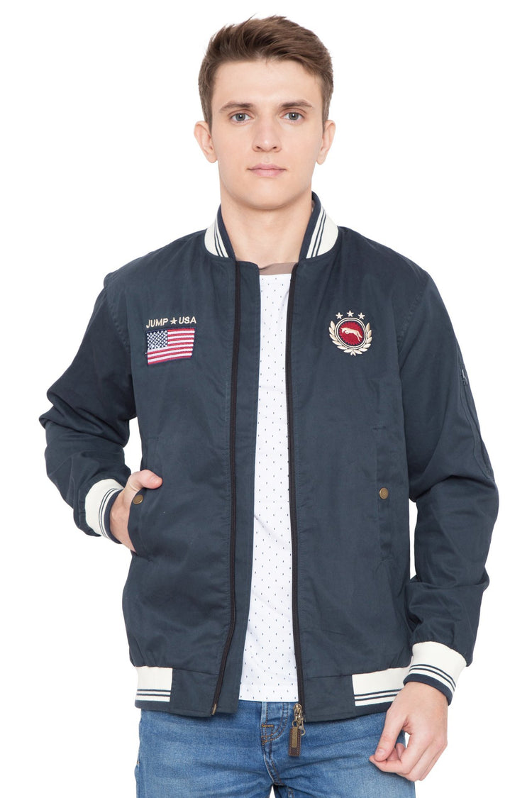Men Regular Fit Casual Lightweight Winter Jacket - JUMP USA (1568779239466)