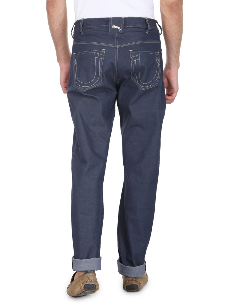 Men Regular Fit Four Way Streachable Jeans - JUMP USA (1568787562538)