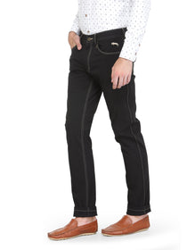 Men Regular Fit Four Way Streachable Jeans - JUMP USA (1568787791914)