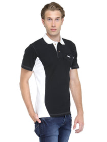 Men Short Sleeve Polo T-Shirt - JUMP USA (1568788512810)