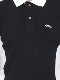 Men Short Sleeve Polo T-Shirt - JUMP USA (1568788512810)