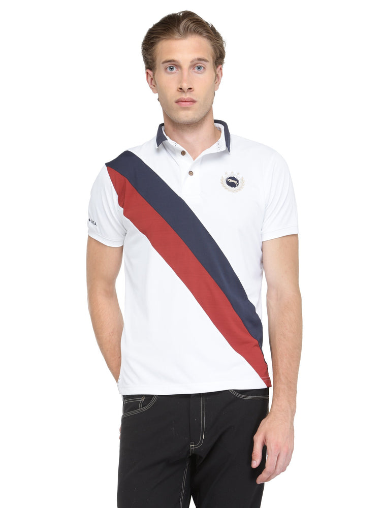 Men Short Sleeve Solid Polo T-Shirt - JUMP USA (1568788742186)