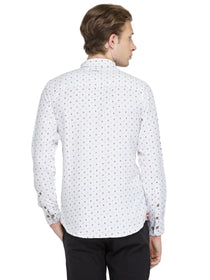 Men Full Sleeve Printed Shirt - JUMP USA (1568792707114)