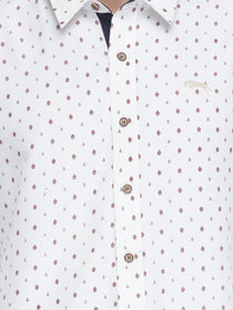 Men Full Sleeve Printed Shirt - JUMP USA (1568792707114)