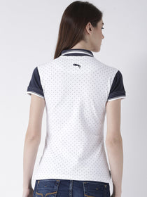 Women Short Sleeves Polo T-Shirt - JUMP USA (1568789659690)