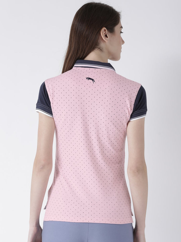 Women Short Sleeves Polo T-Shirt - JUMP USA (1568789692458)