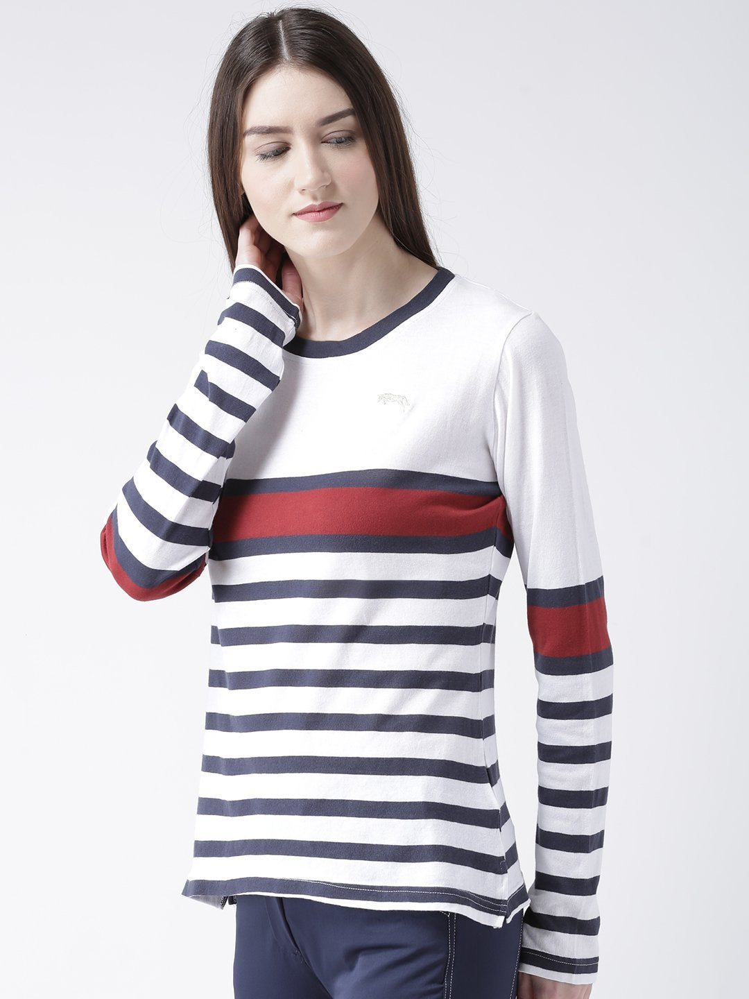 Women Full Sleeve Casual Cotton Sweater - JUMP USA (1568790380586)