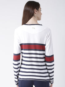Women Full Sleeve Casual Cotton Sweater - JUMP USA (1568790380586)