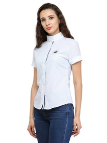 Women Short Sleeve Shirt - JUMP USA (1568790609962)