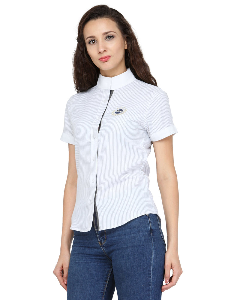 Women Short Sleeve Shirt - JUMP USA (1568790642730)