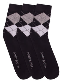 Men Pack of 3 Calf Length socks - JUMP USA