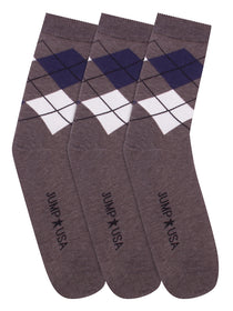 Men Pack of 3 Calf Length socks - JUMP USA