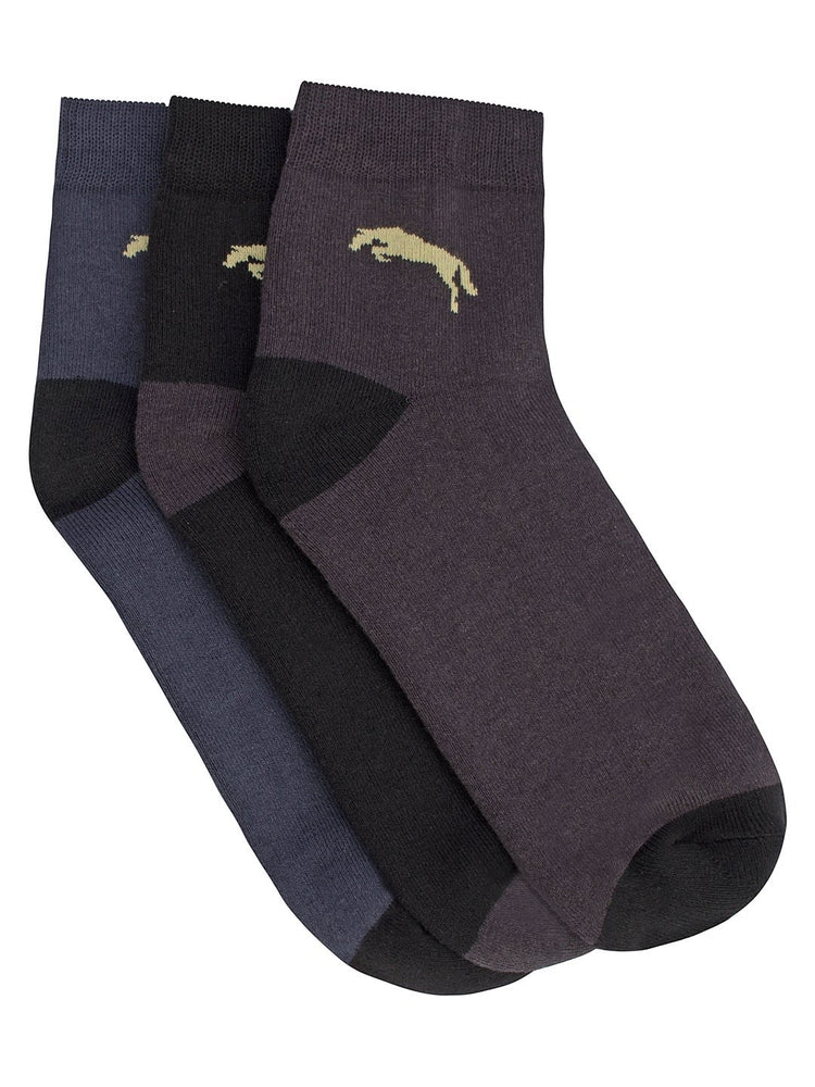 Men Pack of 3 Ankle length socks - JUMP USA (1568797065258)