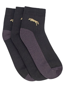 Men Pack of 3 Ankle length socks - JUMP USA (1568797196330)
