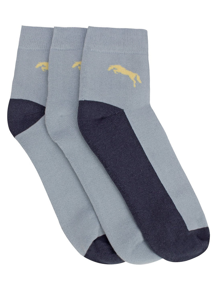 Men Pack of 3 Ankle length socks - JUMP USA (1568797229098)